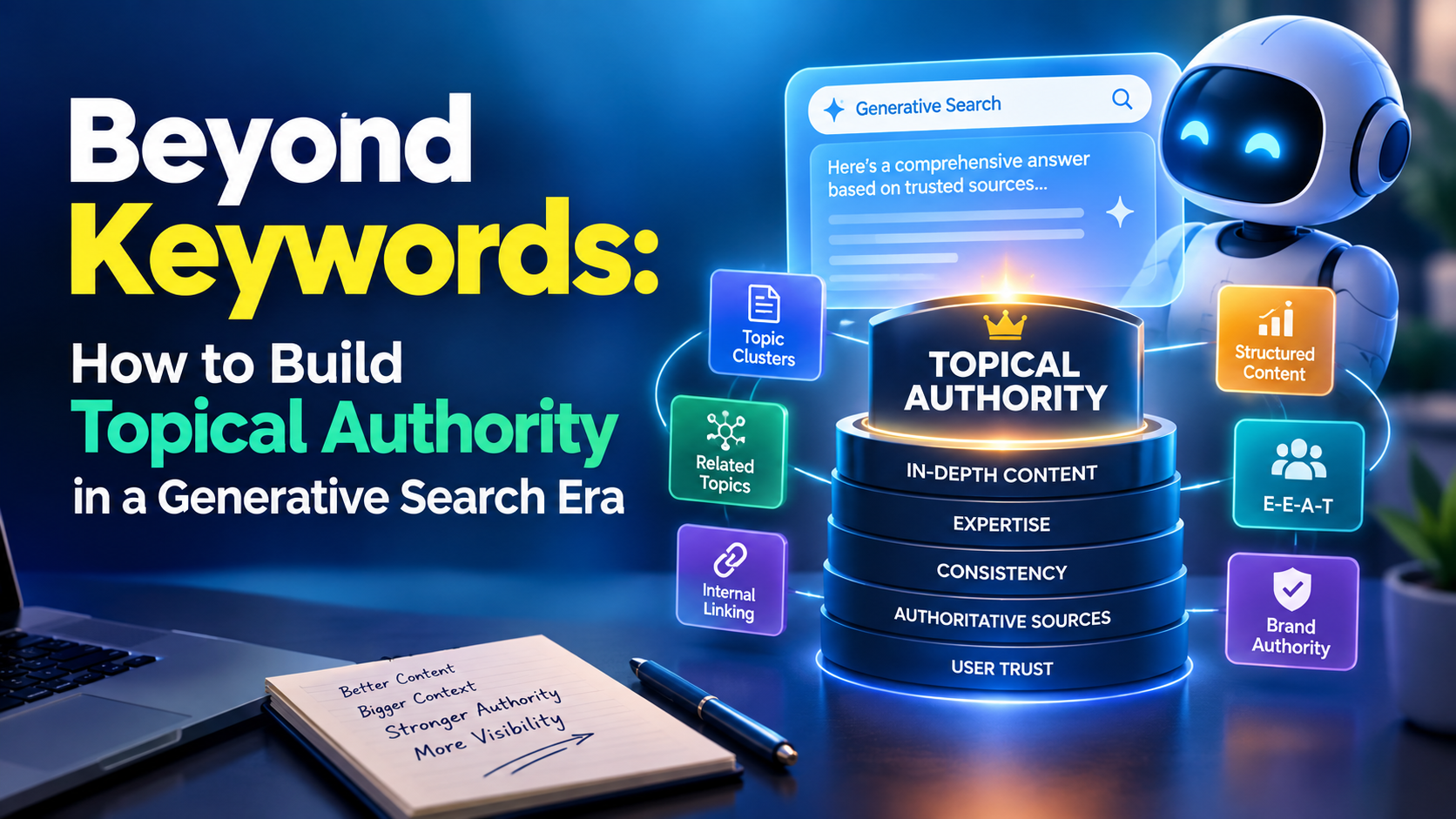 Beyond Keywords: How to Build Topical Authority in a Generative Search Era