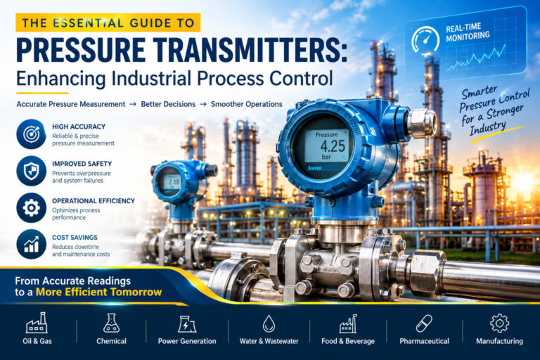 The Essential Guide to Pressure Transmitters: Enhancing Industrial Process Control